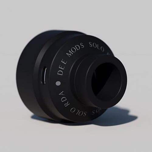Dee Mods SOLO RDA 22mm (FOC Smoke Cap) - Image 3
