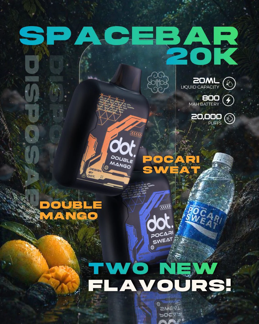 dotMod Space Bar 20000puffs Disposable - Image 4