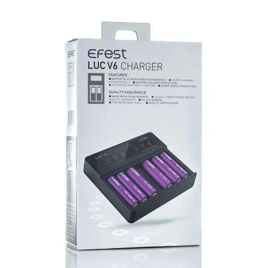 Efest LUC V6 Smart Battery Charger - Image 5