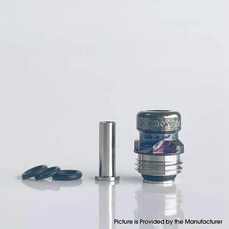 MISSION XV mini Nuke V2 Style BORO Integrated Tip (Titanium Edition) - Image 2