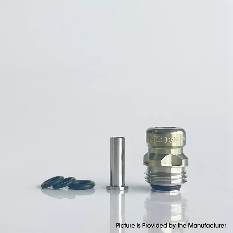 MISSION XV mini Nuke V2 Style BORO Integrated Tip (Titanium Edition) - Image 4