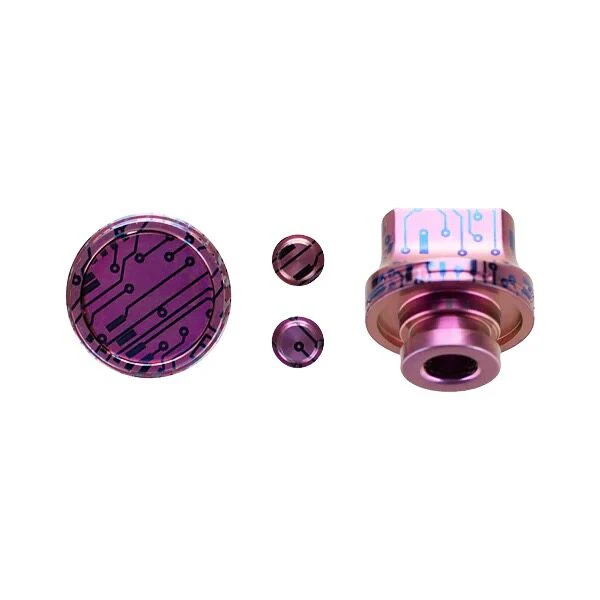 MK Mods dotCircuit dotAIO Titanium Button Set - Image 4