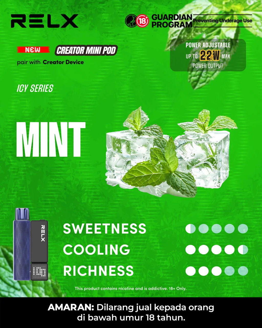 RELX Creator mini 3000puffs Disposable - Image 6