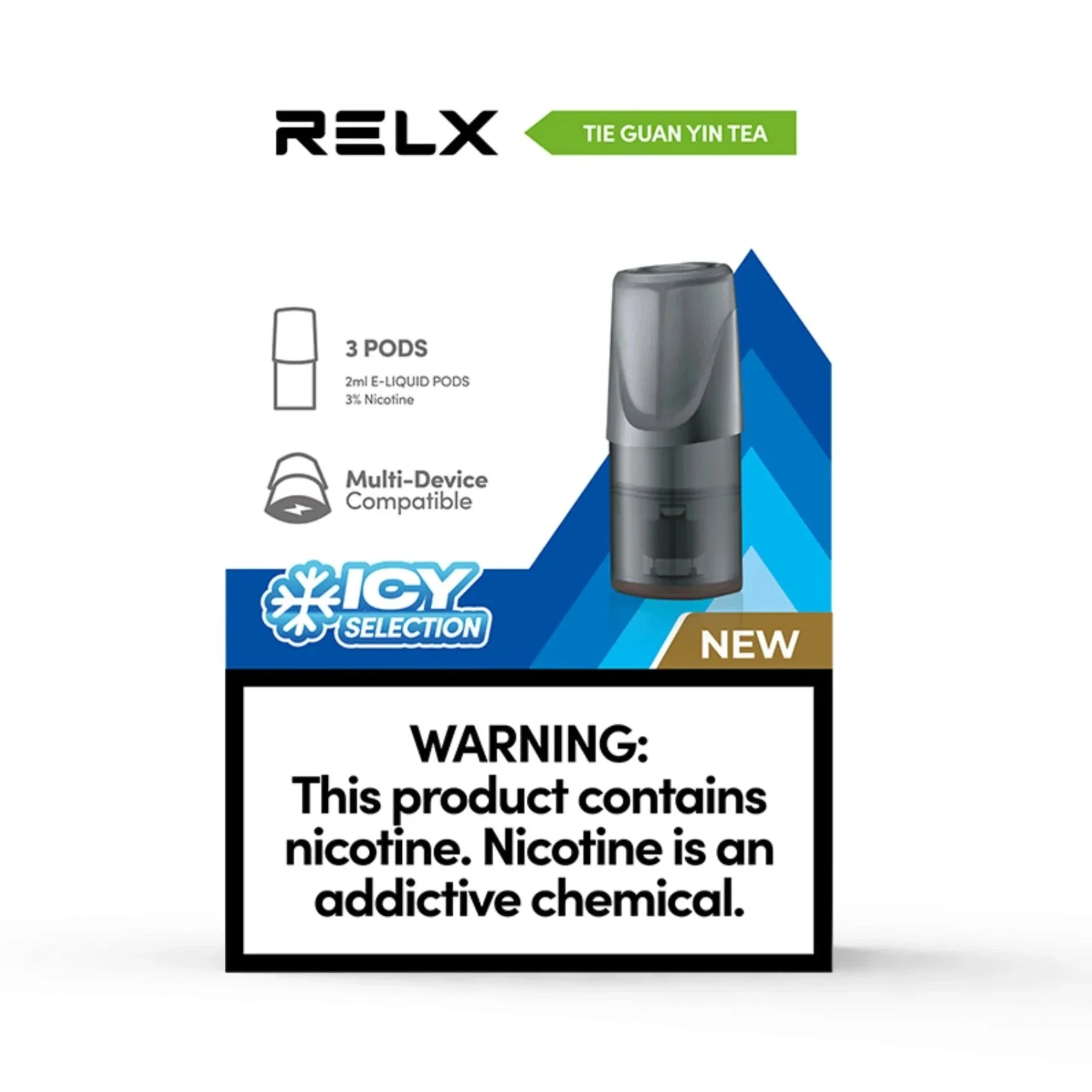 RELX Classic Replacement Close Pods - Image 3