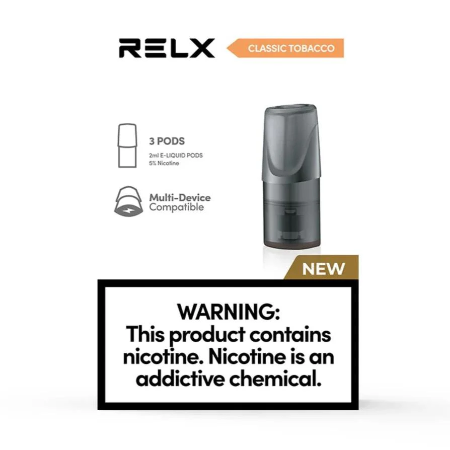 RELX Classic Replacement Close Pods - Image 4