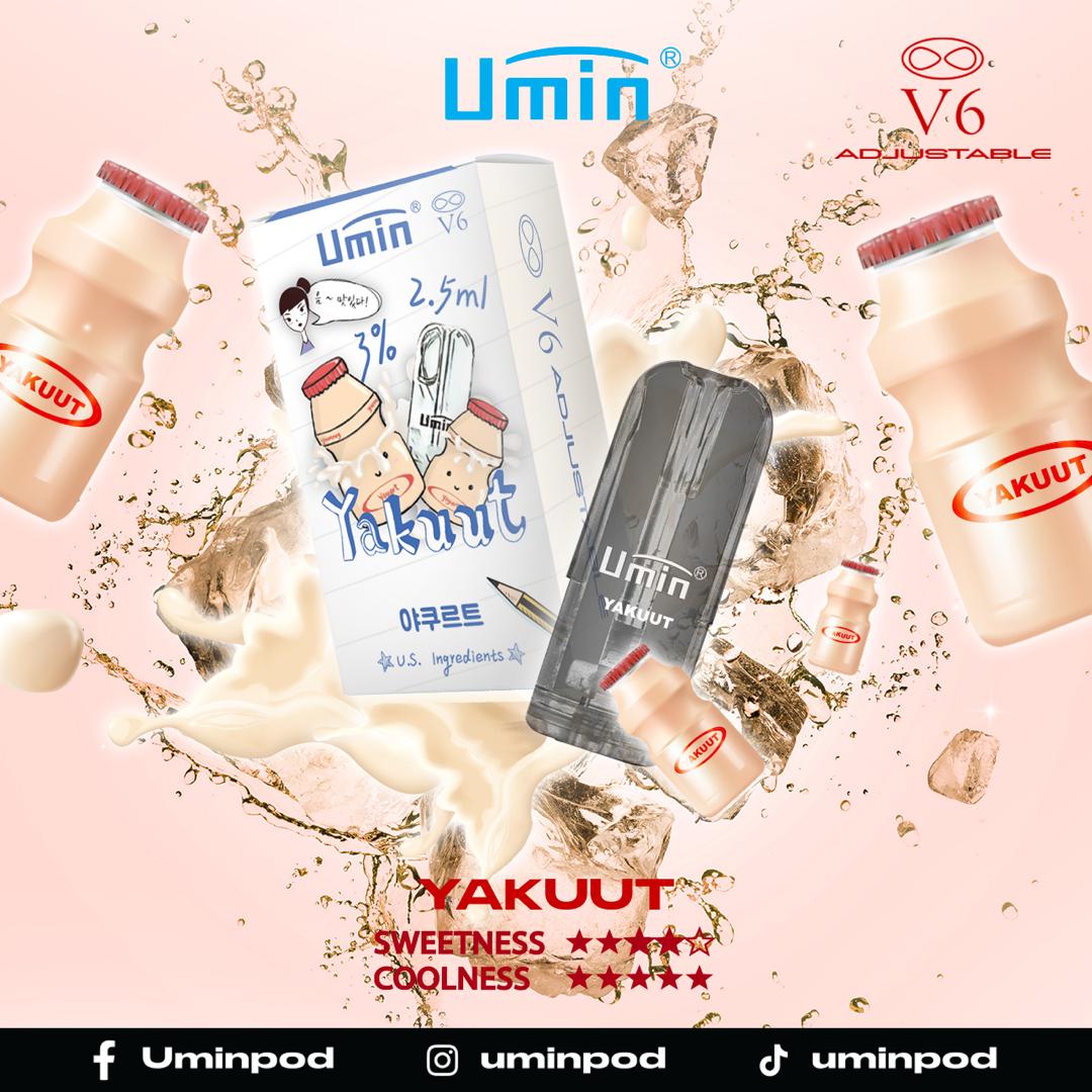 Umin Pod V6 2.5ml Replacement Close Pod (RELX Infinity Compatible) - Image 8